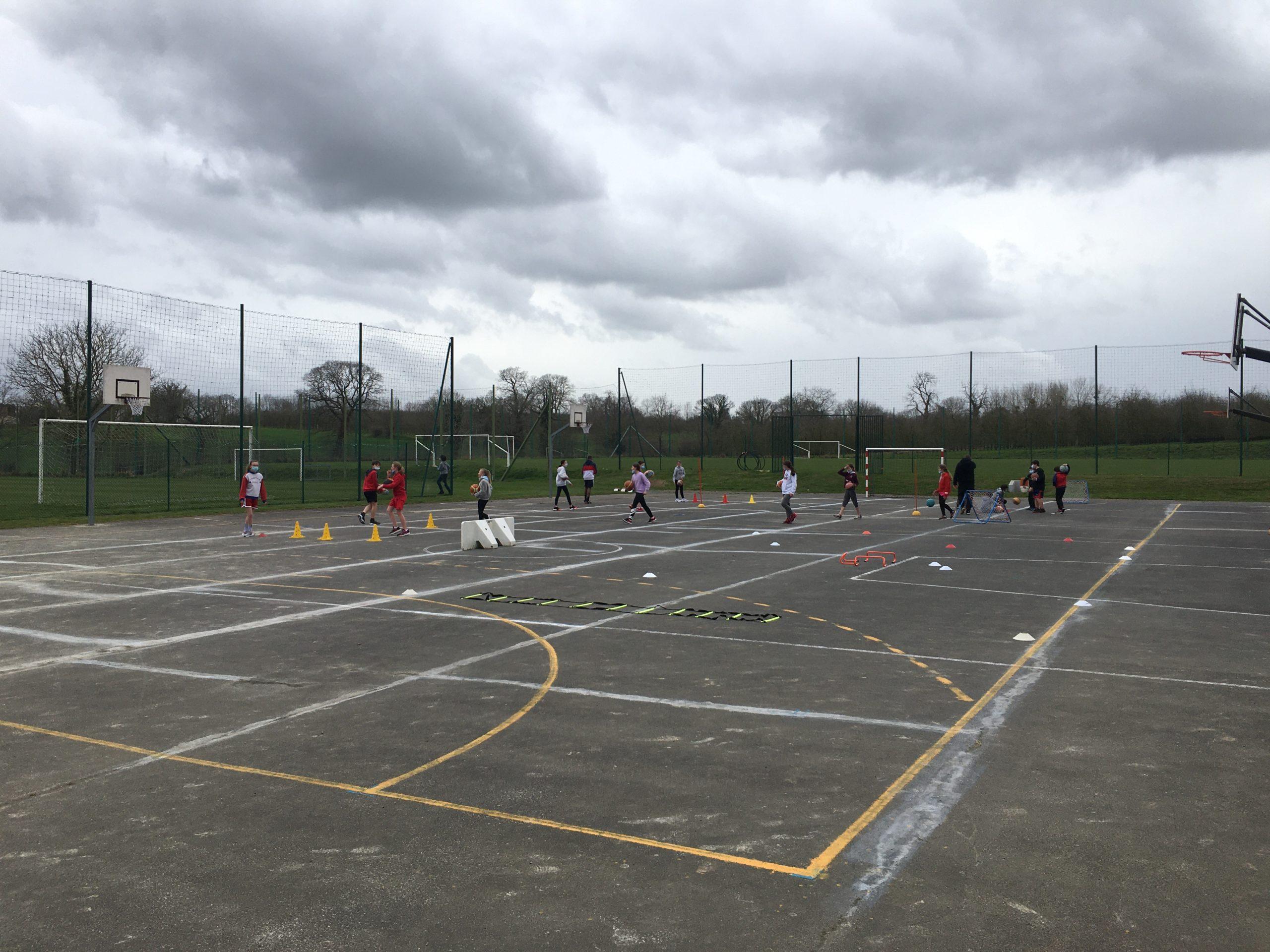 Plateau sportif collège