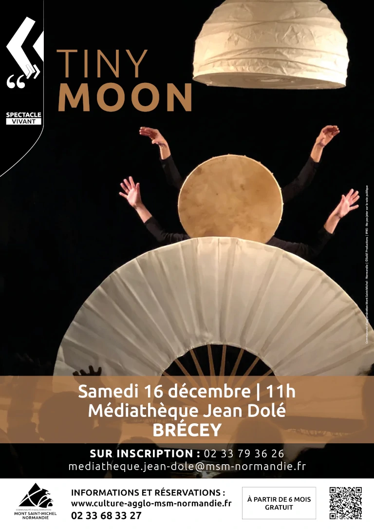 Spectacle Tiny Moon - samedi 16 décembre 2023 - saison culturelle