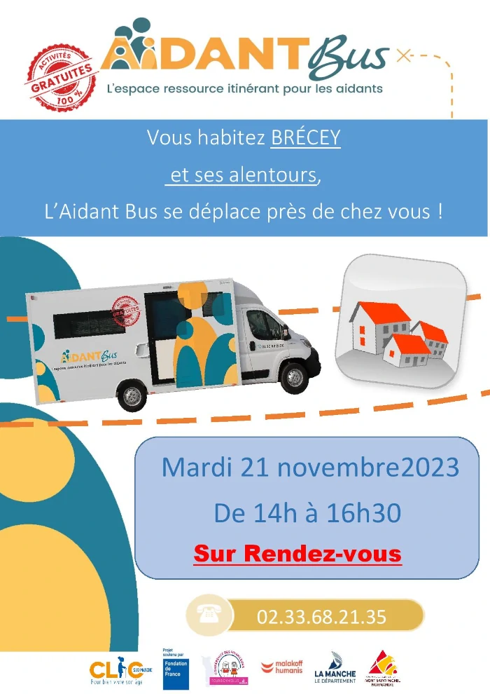 Aidant Bus le 21 novembre 2023 à Brécey